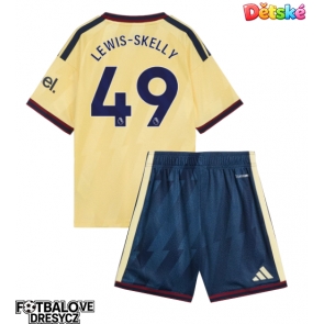 Arsenal Myles Lewis-Skelly #49 Dětské Alternativní dres komplet 2026-27 Krátký Rukáv (+ trenýrky)